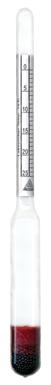 Saltlagam�ttare / Saltlaga-hydrometer, 0-25%